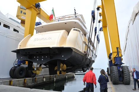 Image for article Sanlorenzo launches 38m 'Souraya'
